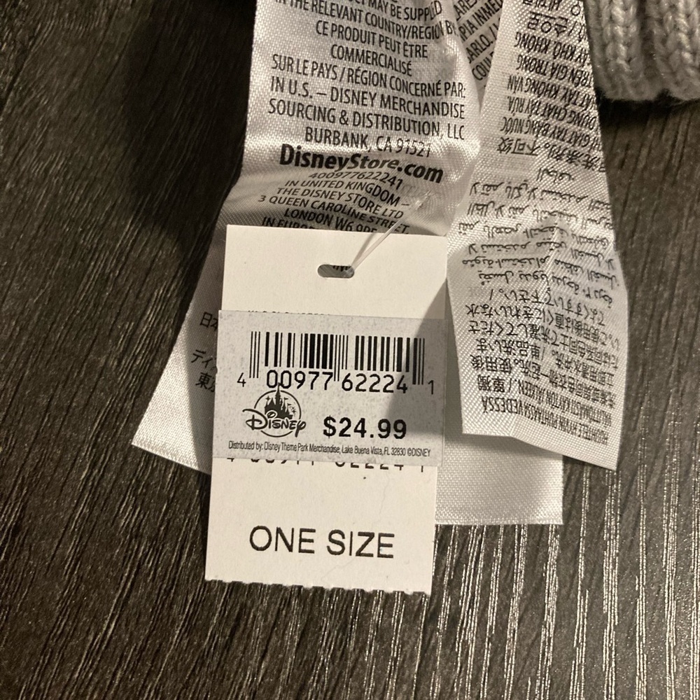 Disney Minnie Mouse Gray Beanie - Picture 6 of 6